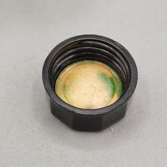 Vintage Grape Cluster Shaped Clear Glass Wine Bottle Screw Cap France - Picture 6 of 8